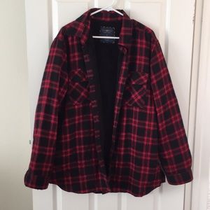 Men’s Club Room Plaid Shirt Jacket